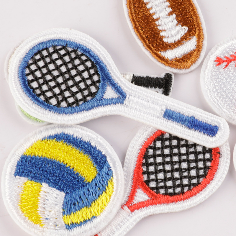 100pcs/Lot Creative Embroidery - Table Tennis Olympics ulasan dan harga