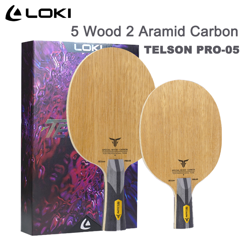 LOKI TELSON PRO-05 Table Tenni - Table Tennis Racket ulasan dan harga