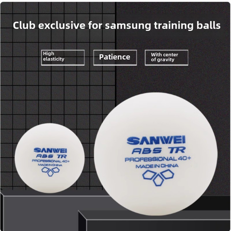 100 pcs Sanwei New Materials P - Table Tennis Olympics ulasan dan harga